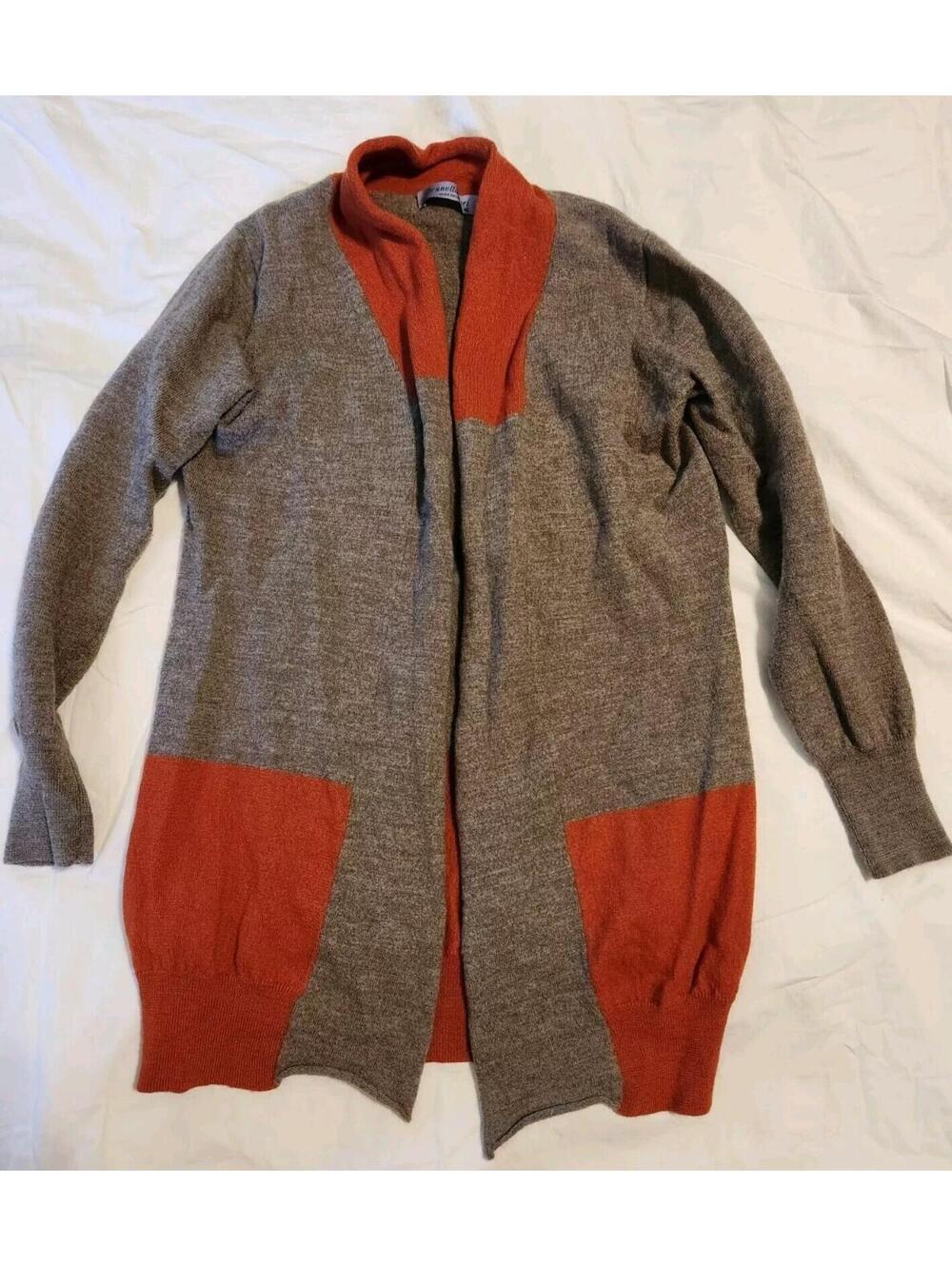 Women's Cardigan Size XL Brunella Gori Wool